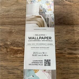 Roommates Perennial Blooms Peel & Stick Wallpaper - Multicolor